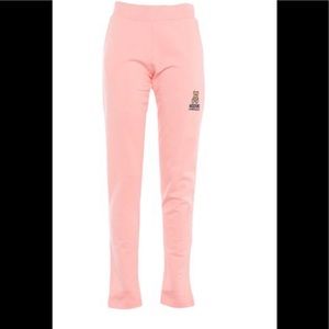 Moschino Underwear Patch Logo Fleece Pants